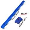 50cm T30 Track, T-Slider T Slot Miter Track Jig - Miter Gauge Guide Chute for Workbench Table Saw Router Table DIY Tools