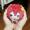 Poupée Peluche Pendentif Rosecœurs Rose Torsadée 10cm Mini Jouet en Peluche Dessin Animé Collectionner Sac à Dos Périphériques Jouets Cadeau Poupées