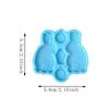 Shiny Cats Fish Rabbit Earrings Mould Silicone Epoxy Resin Molds DIY Earrings Jewelry Making Keychain Jewelry Tools