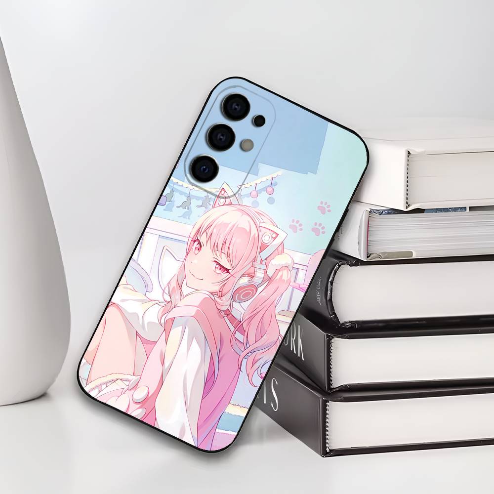 P-Project S-SEKAI Mizuki Akiyama Phone Case Silicone Soft For Samsung S25,S24,S21,S22,S23,S30,Ultra,S20,Plus,Fe,Lite
