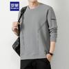 ROMON Men's Casual Round Neck Long Sleeve Sweatshirt