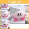 Entzückender Stern Kirby Plüschtier Schlüsselanhänger Niedliche Rucksackpuppe Weiches Stofftier