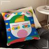 Colorful Geometric Painting Art Cushion Cover Pillowcase Upholstery Sofa Throw Pillow Home Decor Pillowcas