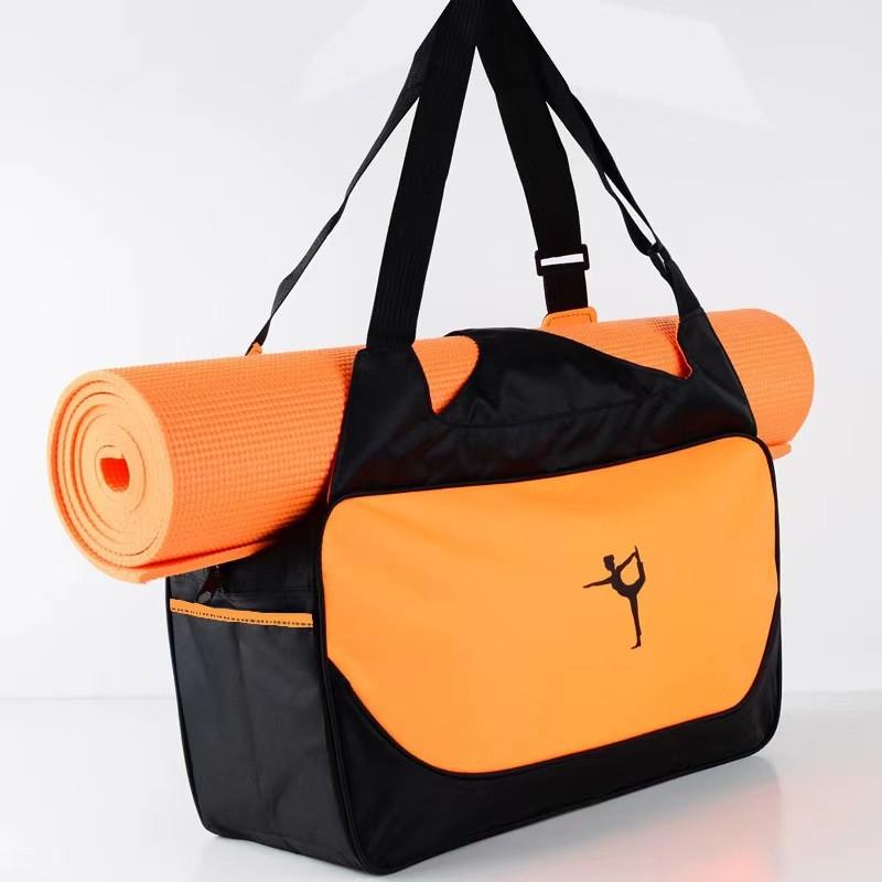 Yoga Bag With Large Capacity Waterresistant Oxford Material For Fitness And Outdoor Activities