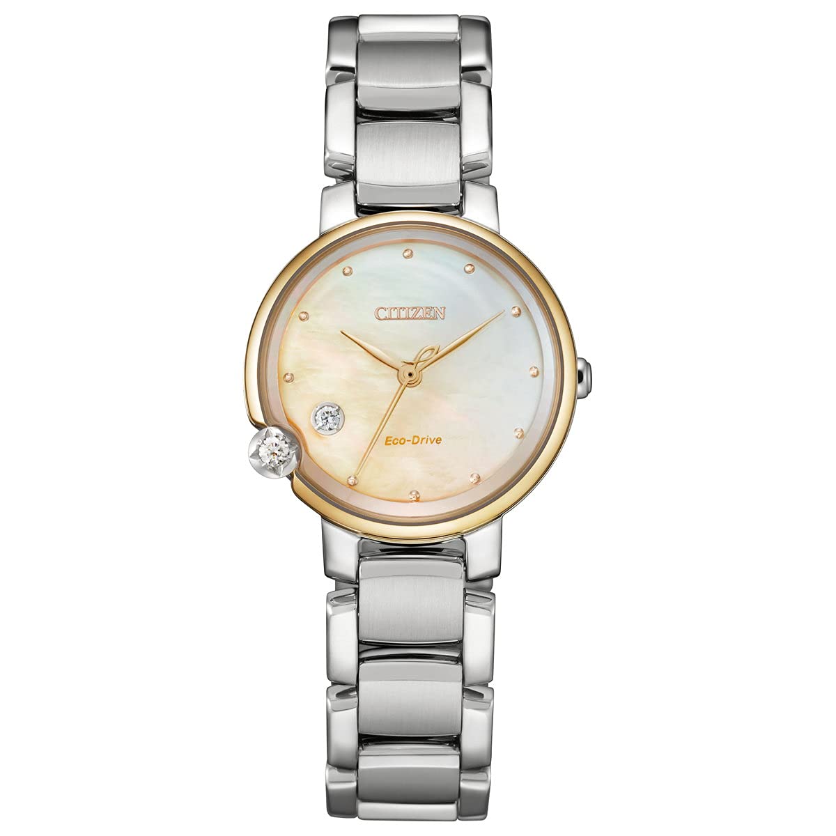 

[Citizen] Citizen L Watch Eco-Drive Round Collection EW5586-86Y Women s Silver