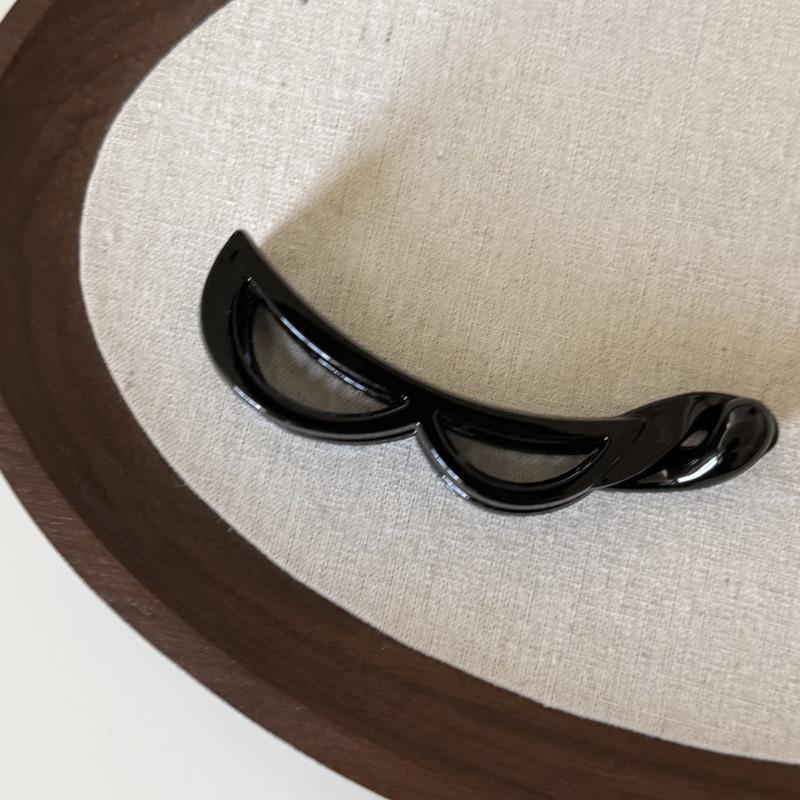 Fermaglio per capelli alla moda a forma di banana per donna, tinta unita, con torsione, per ragazze, con fermaglio per coda di cavallo, accessori per lo styling, copricapo