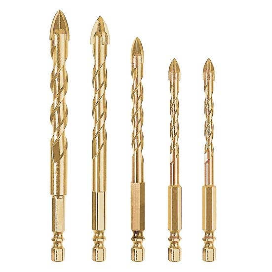 Buy 5Pcs Multifunction Hand Drill Bits 