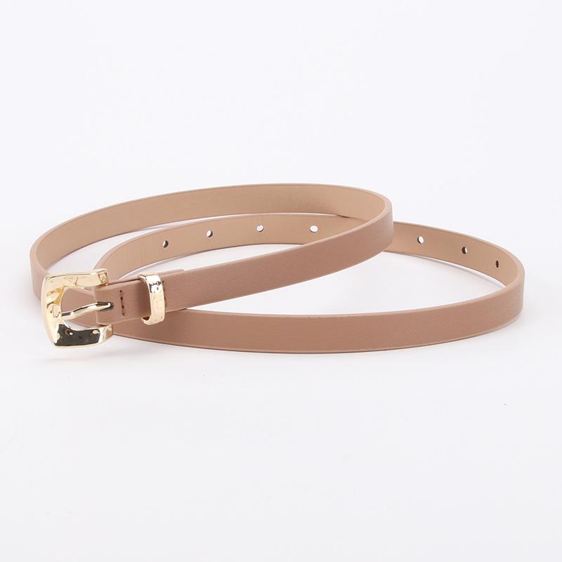 Korean Style Fashionable Sweet Thin Belt Creative Belt Simple Versatile Belt Women's Dress Jeans Belt