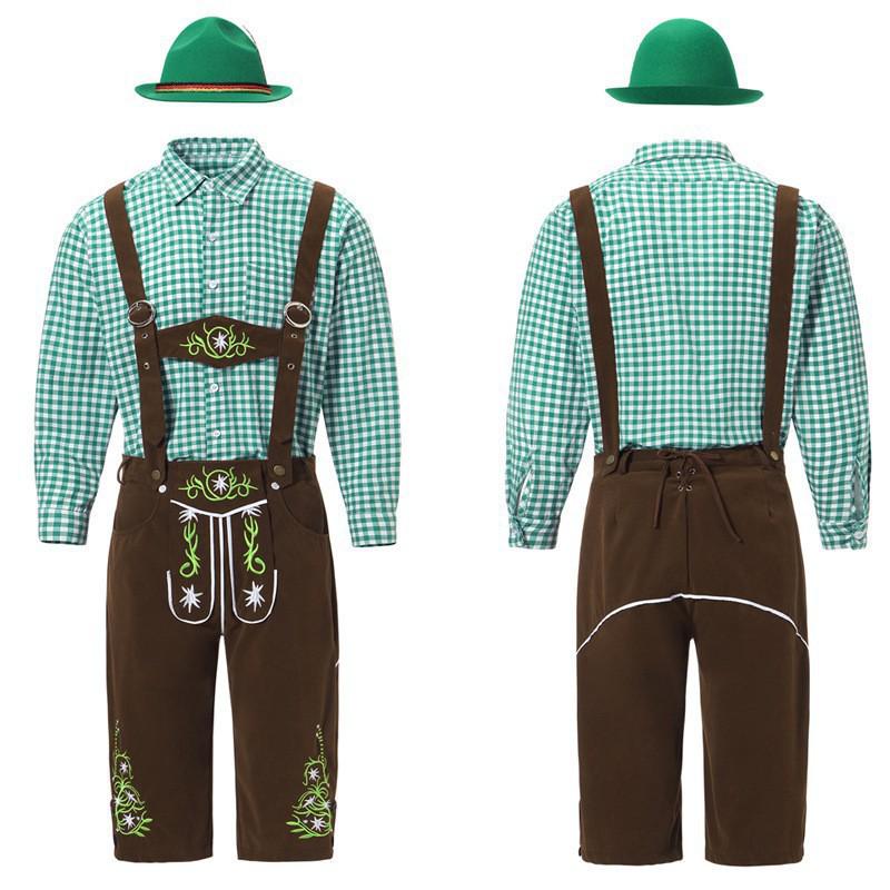 Herren Bayrische Traditionelle Oktoberfest Bier Uniform
