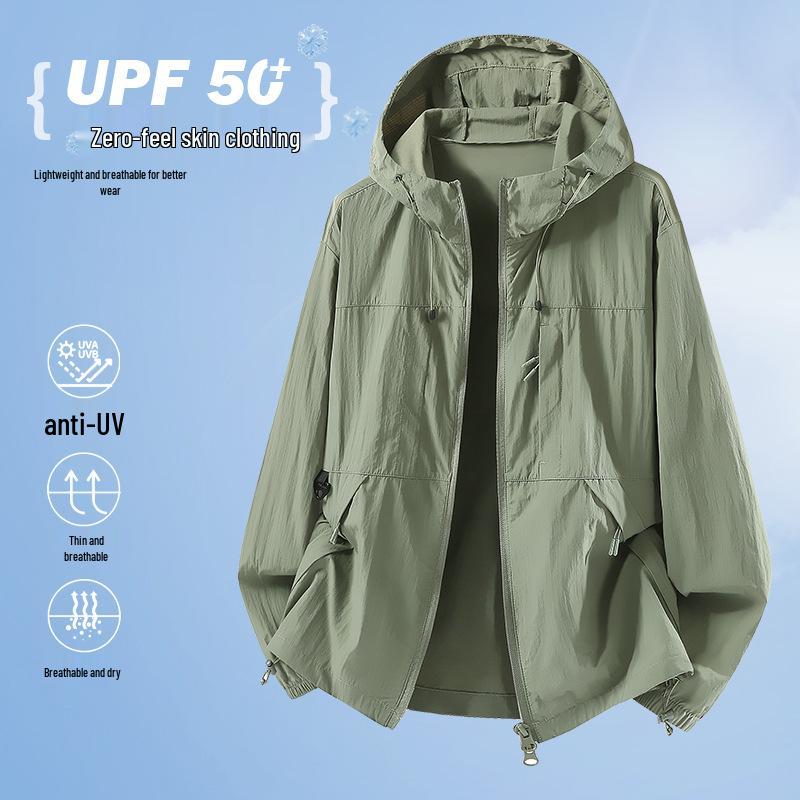 2026 Couple's Summer UV Protection Jacket: Lightweight, Breathable, Ice Silk Design