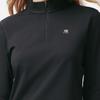 Tanbor Women's Half-Zip Stand Collar Thermal Long-Sleeve Top