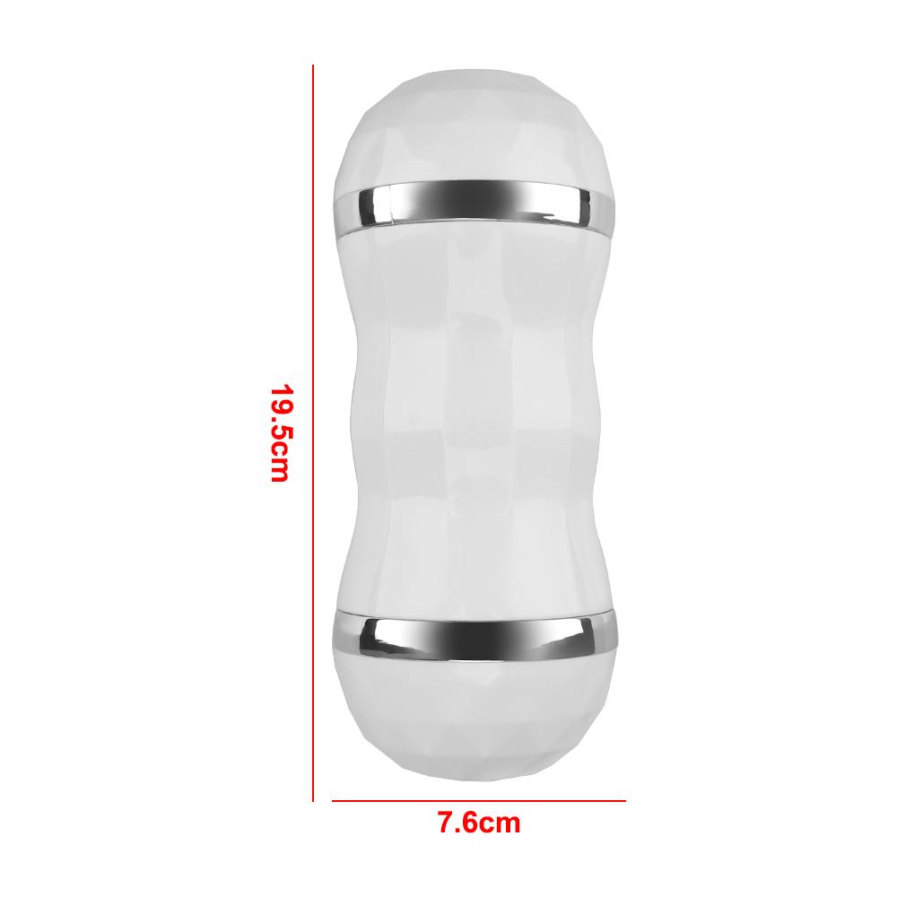 USB Rechargeable 18 Modes Realistic Self Heating Sex Toys For Men Real Vagina and Mouth Automatic Male Masturbator