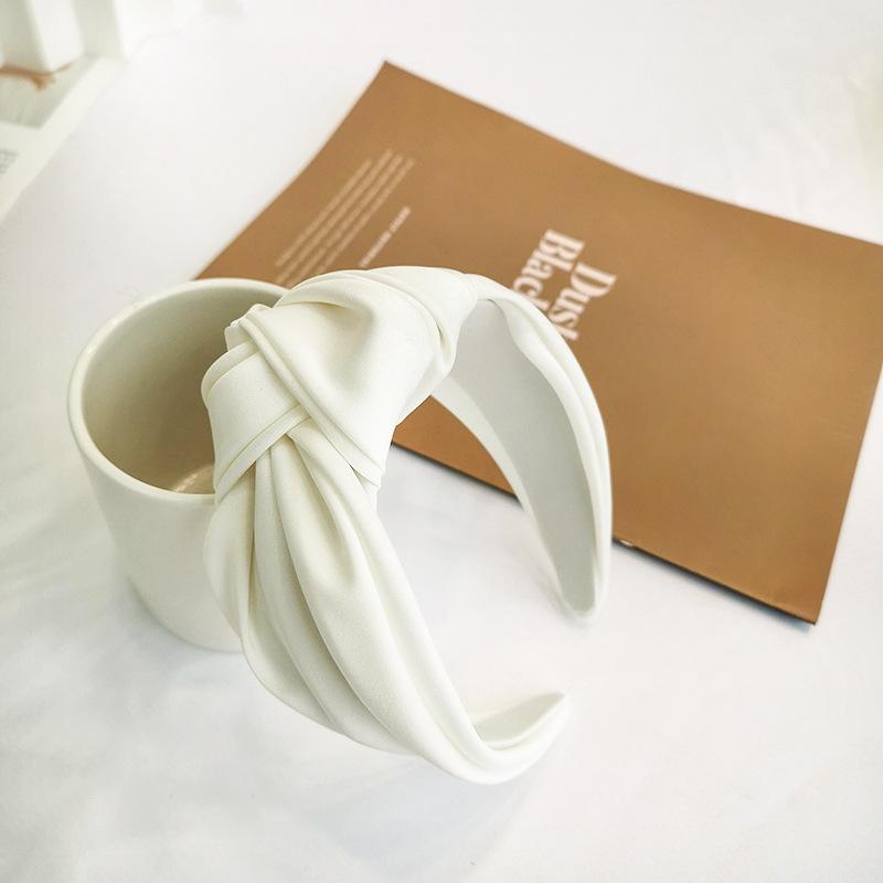 Satin Big Knot Hairbands Headbands Ornament Accessories For Women Hair Accessories