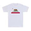 Drapeau de la République de Californie Patriotique État Voyage USA Drapeau NCR Cadeau T-shirt Homme