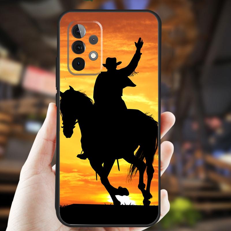 

Rodeo Cowboy Lasso Horses Case For Samsung Galaxy A26 A54 A14 A36 A16 A33 A56 A15 A55 A53 A35 A22 A32 A52 A34 A05 A06 Samsung A32 4G