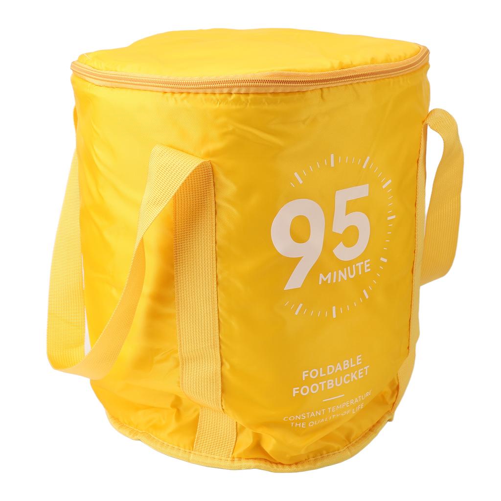 Collapsible Foot Soaking Bath Bag Portable Wat proof Insulated Foot Bath for Home Pedicure Basin With Lid
