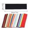 Women Men Solid Running Fitness Yoga Hair Bands Gym Workout Stretch Headbands Summer Sweatband Spa Makeup Hair Accessories