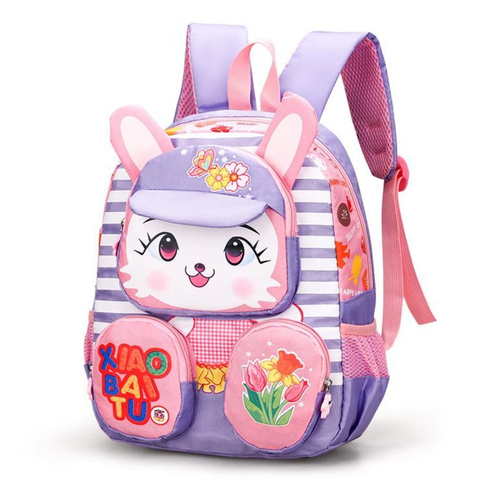 New Children's Schoolbag, Load Reduction Spine Protection Backpack, Primary School Schoolbag, Cartoon Kindergarten Schoolbag