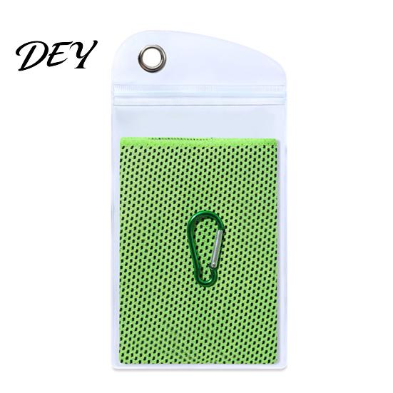 Summer Cooling Equipment 90x30cm Towel for Face, Chilly Sports with Storage Bag Outdoor Gear And Carabiner, Portable Cold Neck Wrap Workout