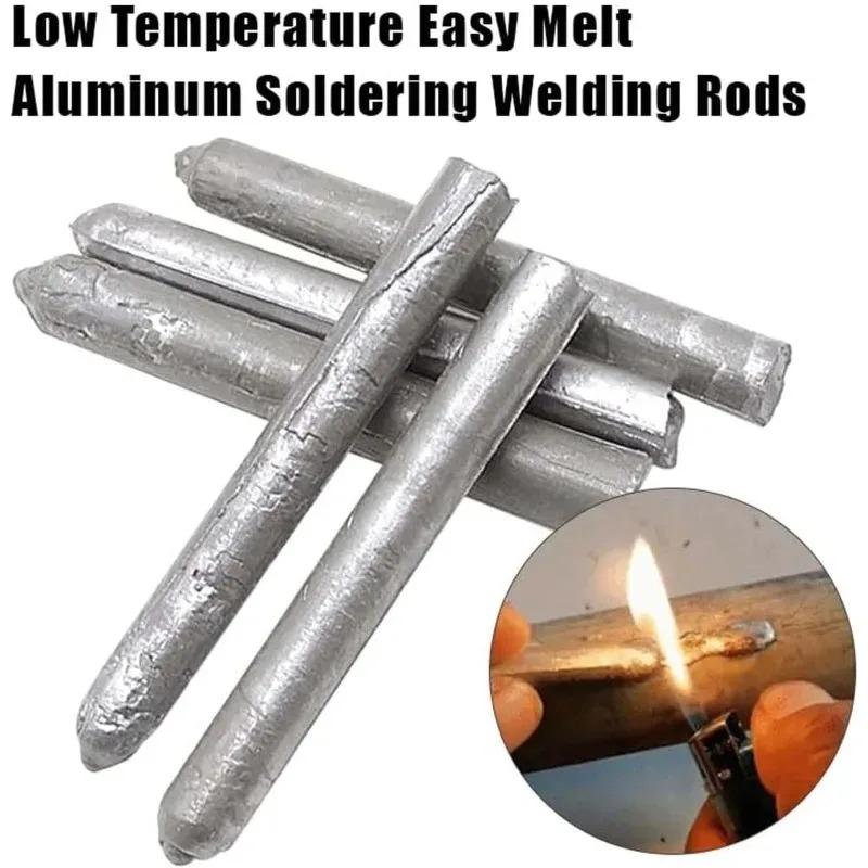 Universal Welding Rod HotLow Temperature Cored Electrode Vacuum Welding Steel Universal Copper Aluminum Welding 3/6Pcs