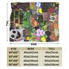 99 Nights in the Forests Blanket Super Soft Cozy Video Games Throw Blankets for Bed 50x60 Inch Multi-size Rug Piece