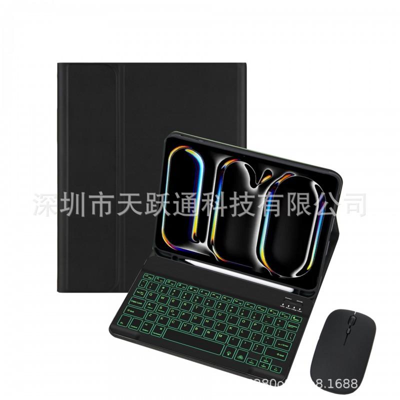 IPad Pro 13 Keyboard Case With Pen Slot Air 7 11th Gen 10.2 Bluetooth Folio Cover