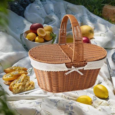 Breathable Picnic Basket for Vegetables and Sandwiches At Events