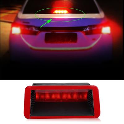1x Universal 12V Car Warning Light Red LED Rear Window 3rd Third Brake Stop Lamp