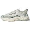 Originals Ozweego Leather Comfortable Versatile Durable Low-Top Lifestyle Casual Shoes Unisex Sneakers Gray Green GY9019