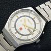 RICOH R31 AUTOMATIC VINTAGE JAPAN MENS SILVER COLOR DIAL WATCH a701925-5 R207-a701925