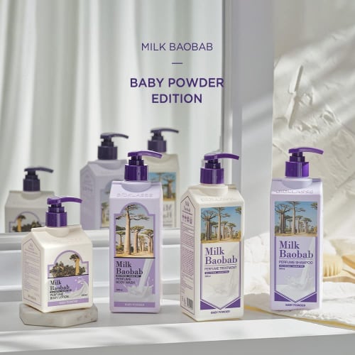 Milk Baobab Official Shampoo (Baby Powder, 500ml)