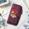 Adventure Pattern Long Purse for Daily Use Fashion Multi Card Holder Portable Wallet