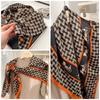 Nice Small Scarf Korean Ins Style All-match Fashion Summer Decorative Square Tie Hair Band Thin