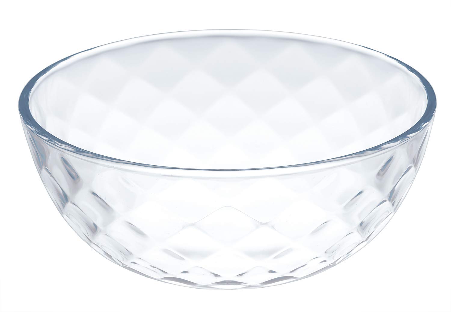 

Toyo Sasaki Glass Reflet Bowl 12 in Dishwasher Good Design Award Deep Small Medium Glass Round (Made Japan, Safe, Winner) - Plate, Bowl, Bowl, Plate,