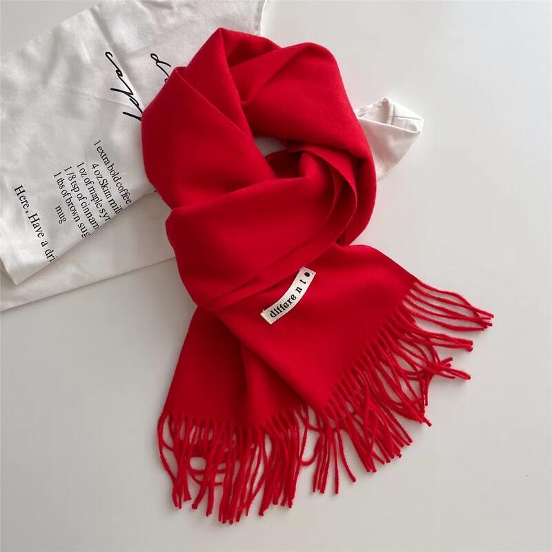 Женский зимний шарф и шаль из смешанного кашемира