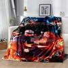 D Jujutsu Kaisen Itadori Yuji Soft Flannel Throw Blanket for Sofa Bed Picnic Home Comfort Anime Cartoon Design