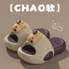 Bubble-blowing Capybara children's slippers, boys' shoes for summer outdoor wear, new indoor non-slip sandals for girls