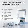 Mini Washing Machine Portable,Compact Washer with 3000mAh Rechargeable Battery – Cordless Portable Small Washing Machine for Underwear,Baby Clothes