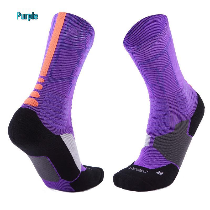 Tingbai Elite Unisex Mid-Calf Basketball Socks