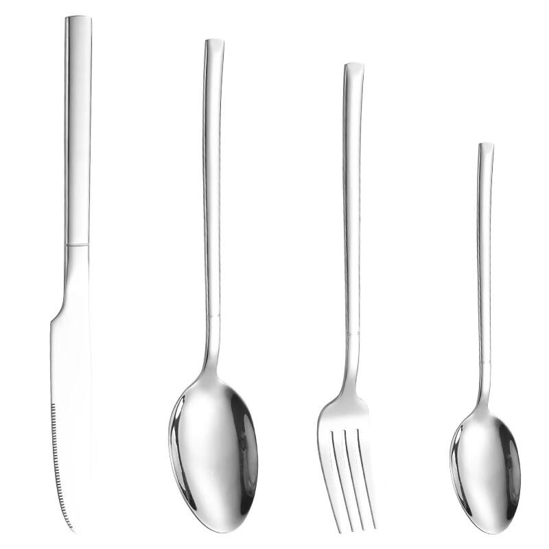 4-Piece 410 Stainless Steel Cutlery Set