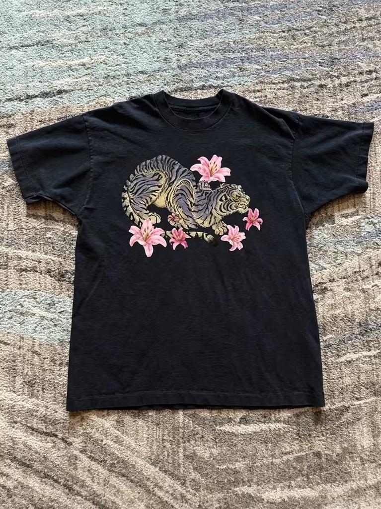 2026 Summer New Arrivals Fashionable Casual Loosefit Printed Tshirt Trendy Street Style Unisex Design