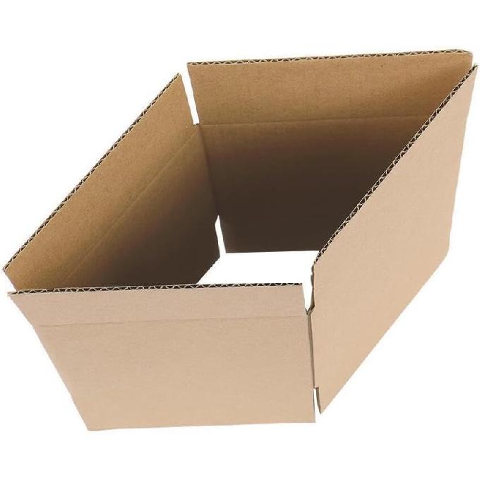 GeRRiT 100 4x4x4 Shipping Boxes Mailing Moving Packing Storage Cardboard Paper Boxes, Yellow, rxze001