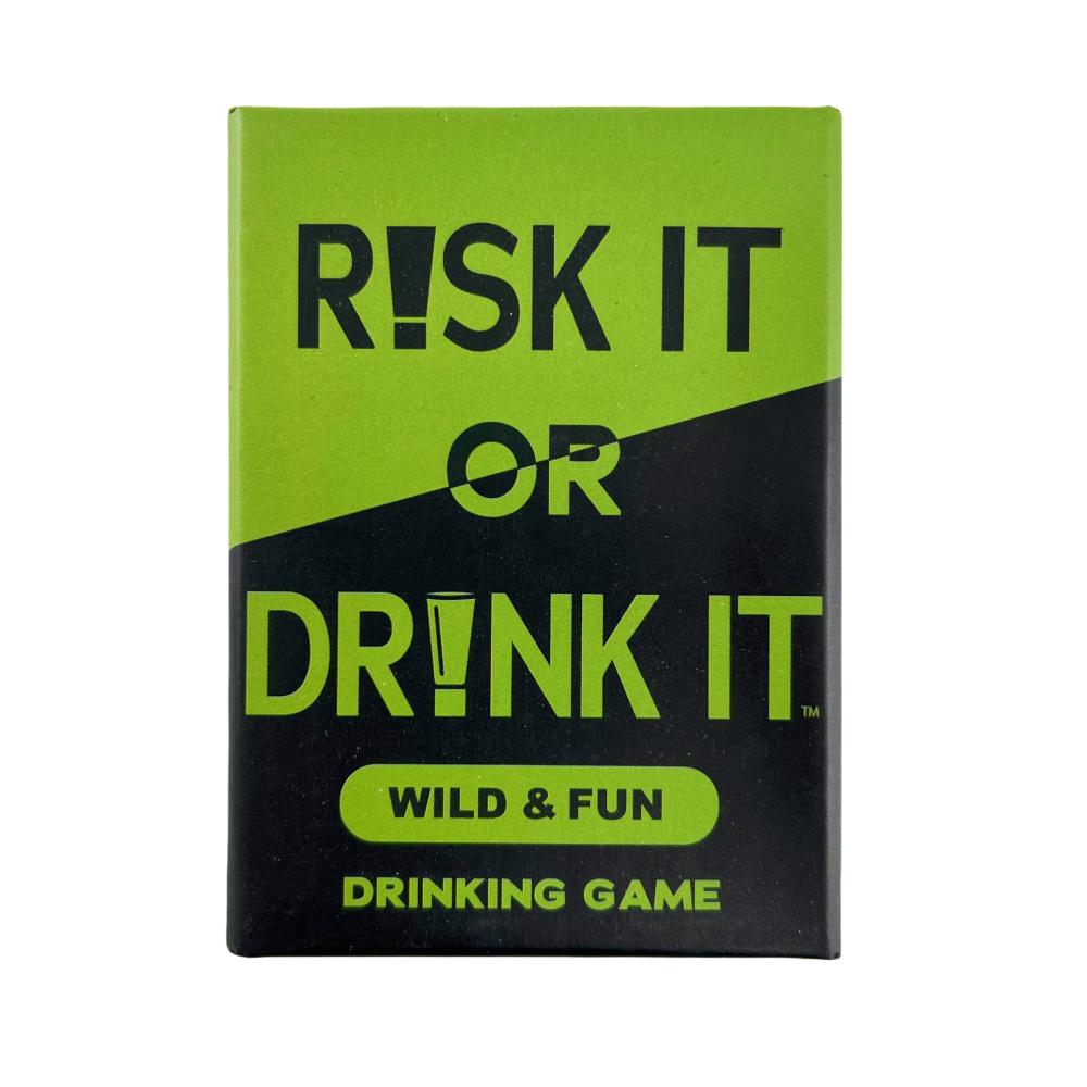 Risk It Or Drink It Fun Party Game For College Card Game Drinking Board Deck Pregame Night Hilarious Dares Couple Connect