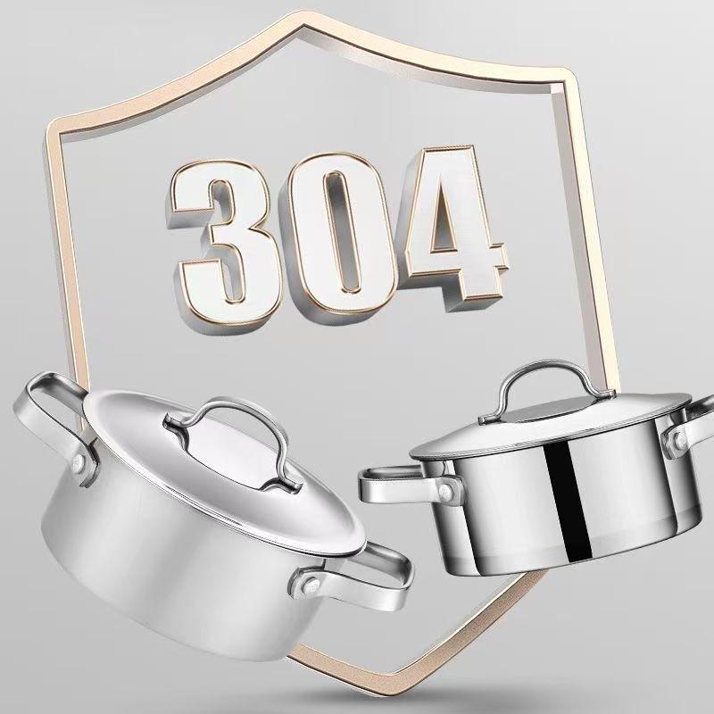 Chuangxingfa Commercial Stainless Steel Alcohol Hot Pot Stove Set