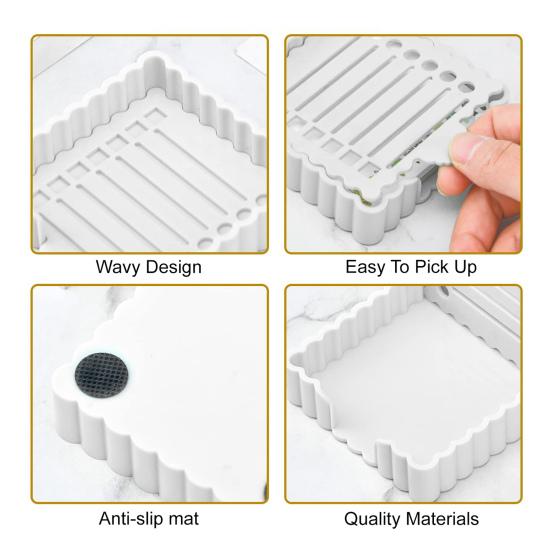 Dispensador de Notas Yousheng com Modelo Organizador de Notas Portátil e Dispensador de Adesivos Caixa de Armazenamento de Mesa Compacta para Blocos de Notas de 3x3 Polegadas Material de Escritório