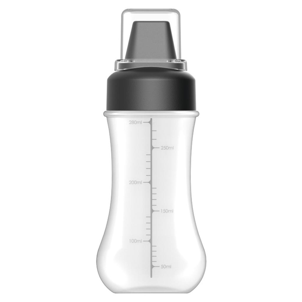 Bottiglia Spremibile Porosa per Salse 350ML Contenitore per Ketchup Miele Condimento per Insalate Dispenser da Cucina per Ketchup Salse BBQ Olio