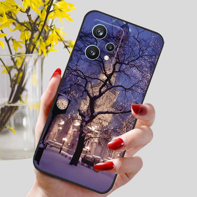 Lovely Beautiful Phone Cases For Realme 9 5G Case Silicone TPU Soft Bumper for Realme 9 Pro+ Plus 5G Realme9 9Pro Protect Capa