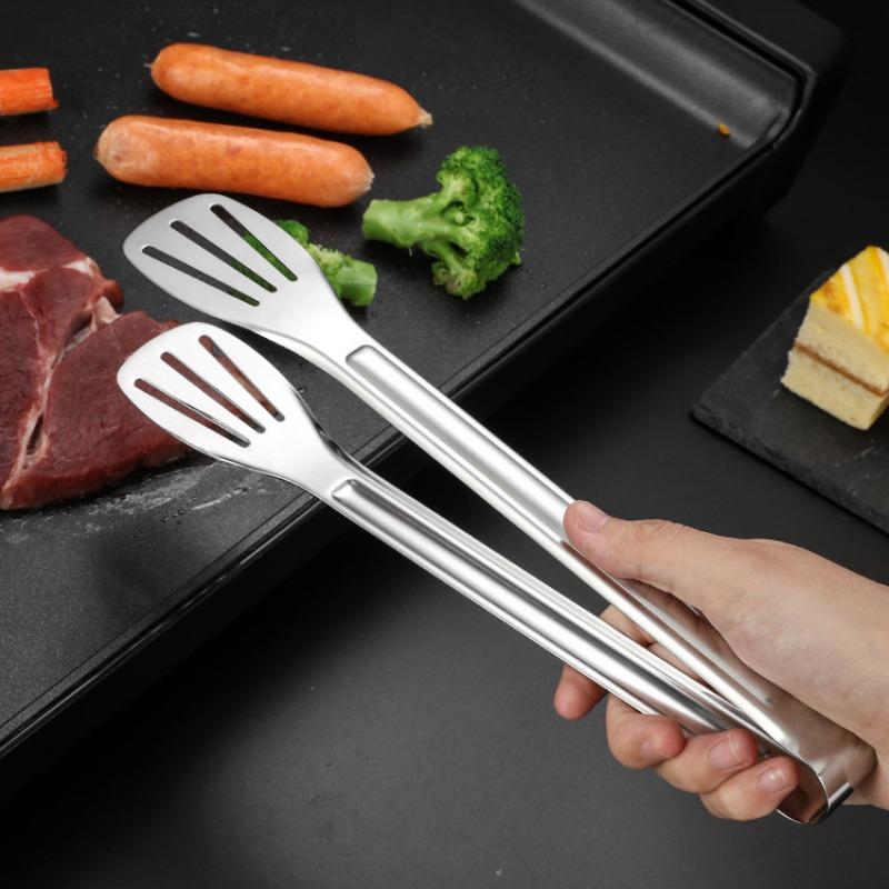 304 Edelstahl Lebensmittel Clip Grill Clip Gebratenes Steak Clip Backen Brot Clip Buffet Fast Food Food Clip Gebratenes Gemüse Clip