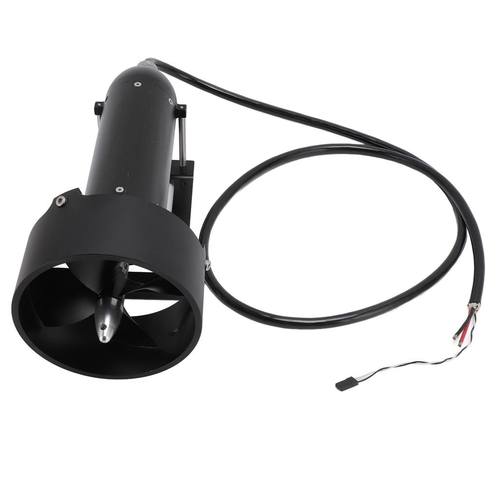 Underwater Thruster 24‑50V CNC Machinin Aluminum Alloy Waterproof Brushless Underwater Thruster for Boat Diving