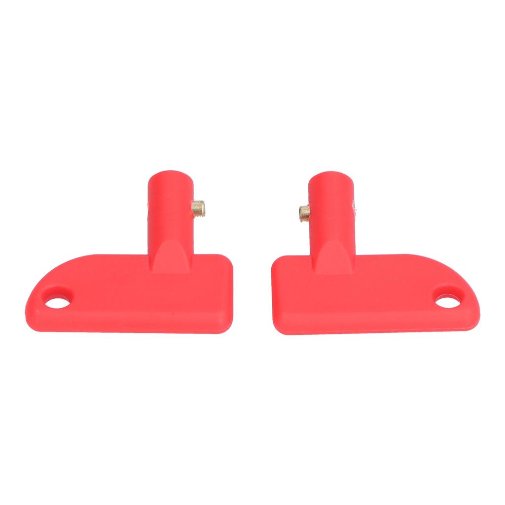 Car Battery   Key, 4-Piece ABS Isolator Accessory Set Kit, Anti-Rust and Corrosion Resistant, Convenient  , Compact Size,  ,